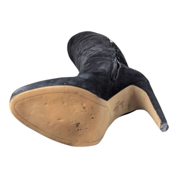 SAM EDELMAN Kayla Black Suede Over The Knee Boot Size 8M - Picture 9 of 9